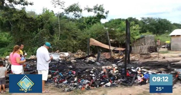 La Nación / Afectados por incendio piden ayuda