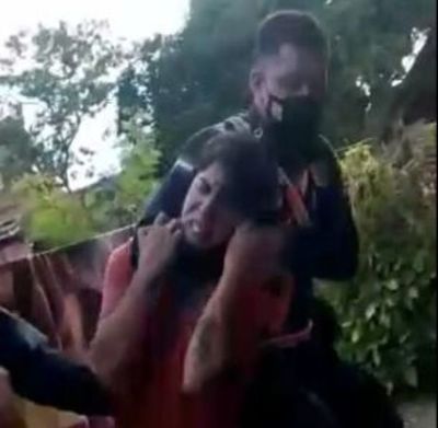 Agresor amenazó de muerte a su pareja, su tía y desafió a policías - Nacionales - ABC Color