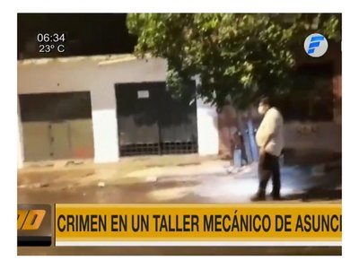 Mecánico mató a golpes a un joven en su taller