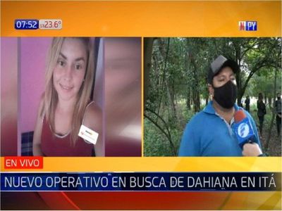 Caso Dahiana: Los investigadores buscan pistas en patios baldíos