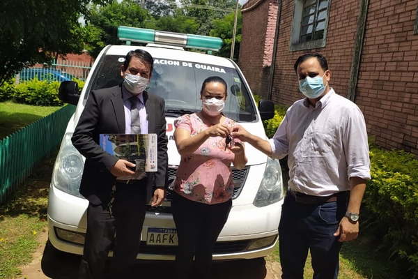 Villarrica: Policlínico del Barrio San Miguel recibe ambulancia - Noticiero Paraguay