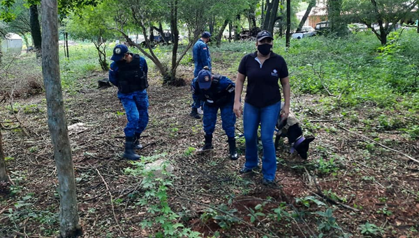 Reanudan búsqueda de Dahiana en baldío con un can especializado - Noticiero Paraguay