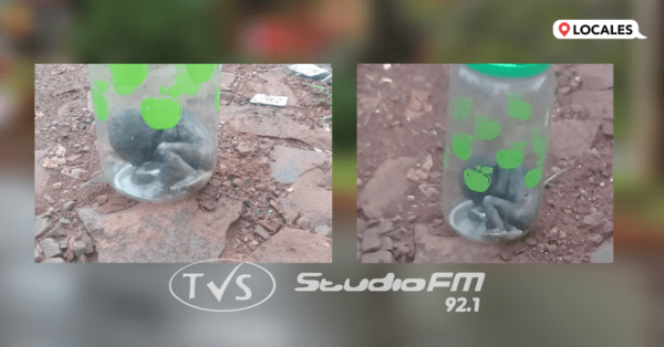 Trabajadores del vertedero hallaron un feto en el lugar
