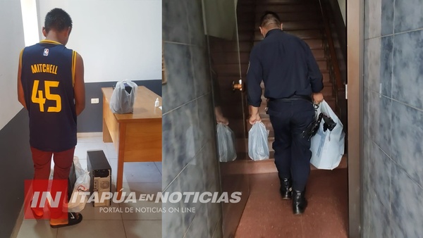 ATRAPAN EN SANTA CRUZ A SUPUESTO AUTOR DE HURTO