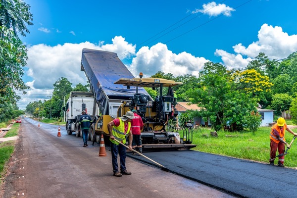 Pavimentación asfáltica del acceso a Colonia San José Obrero, con 85% de avance | .::Agencia IP::.