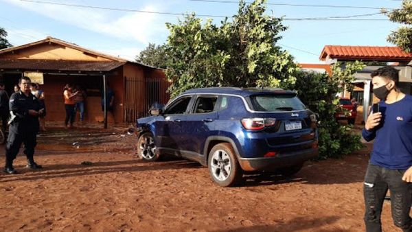 Vehículo que conducía policía asesinado en Pedro Juan Caballero era robado en Brasil