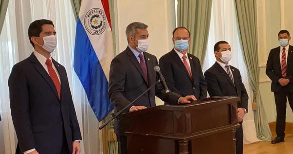 Mario Abdo reafirma su confianza en Federico González