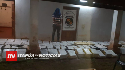 DROGA INCAUTADA EN GRAL. DELGADO TENDRÍA COMO DESTINO ARGENTINA