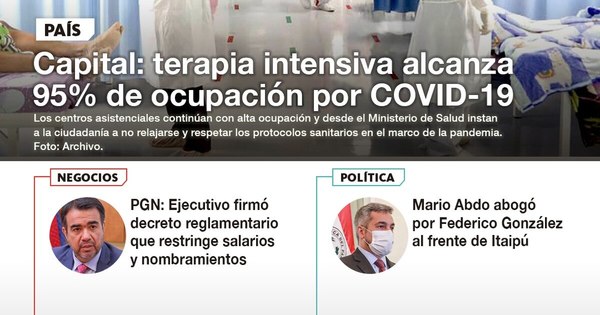 La Nación / LN PM: Las noticias más relevantes de la siesta del 25 de enero