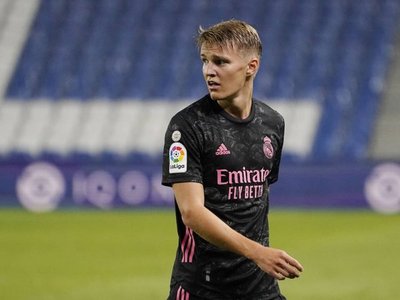 El Arsenal, cerca de cerrar la cesión del madridista Ødegaard