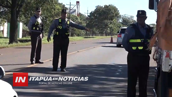 ITAPÚA INICIA LA SEMANA CON 42 CONDUCTORES ALCOHOLIZADOS ENTRE AYER Y HOY