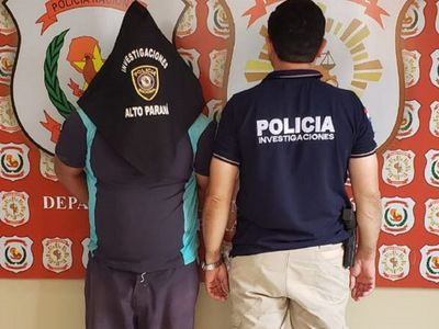 Policía detiene a sospechoso del robo a un comercio en Minga Guazú