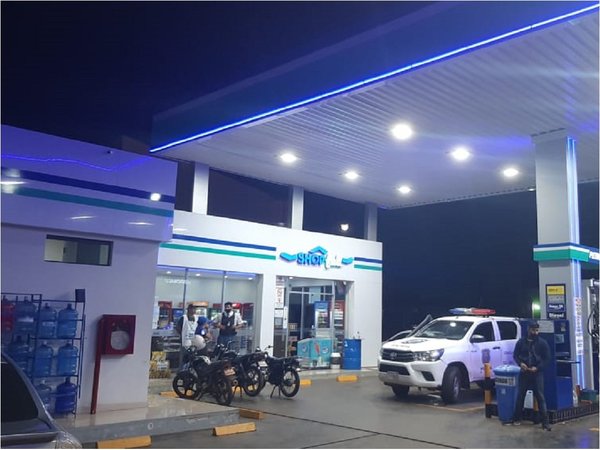 Tres delincuentes asaltan estación de servicios en Ciudad del Este