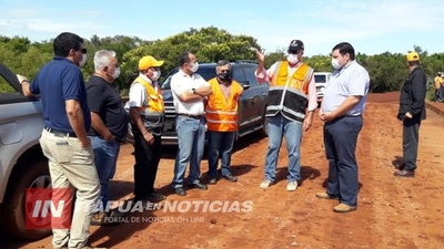 MINISTRO DEL MOPC VISITÓ SORPRESIVAMENTE OBRAS EN FRAM