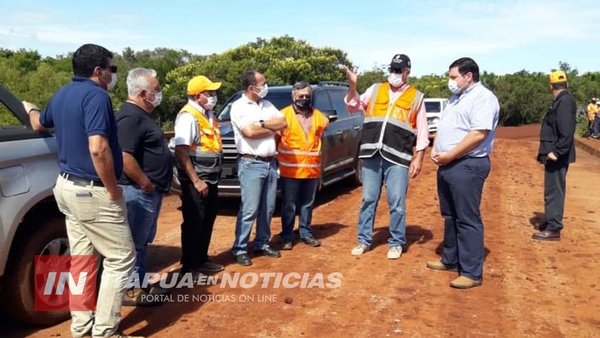 MINISTRO DEL MOPC VISITÓ SORPRESIVAMENTE OBRAS EN FRAM