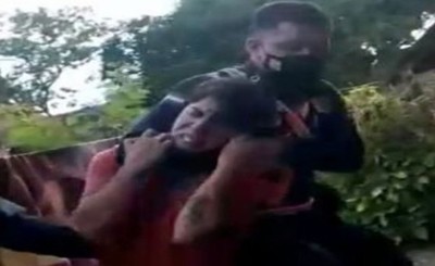 Agredió a su pareja, a una tía y hasta a agentes policiales