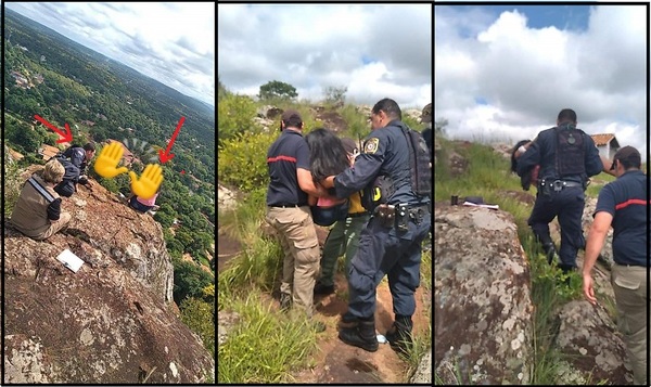 Relaciones Públicas de la Policía Nacional felicita a suboficial que evitó el suicidio de una joven