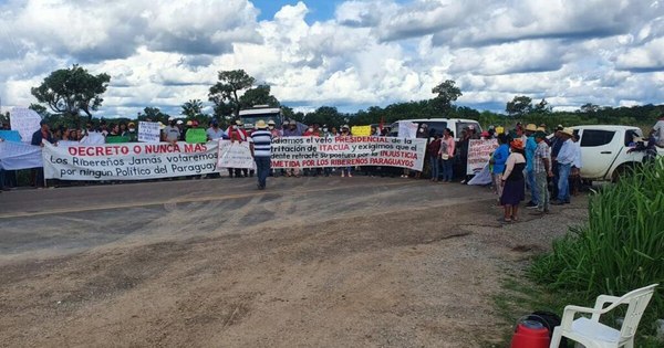 La Nación / En Concepción rechazan el veto presidencial al proyecto de ley que crearía el municipio de Itacuá