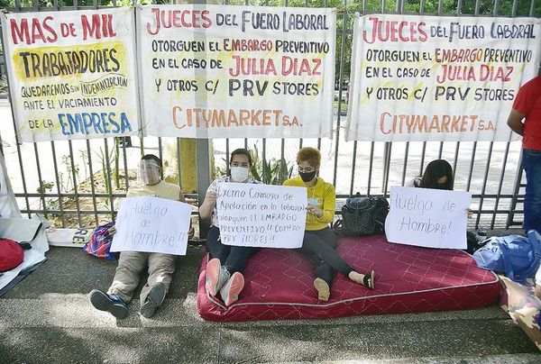 Iniciaron huelga de hambre - Nacionales - ABC Color