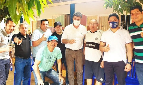 Efraín estuvo con postulantes a la Junta, que apoyan a Iván Airaldi – Diario TNPRESS