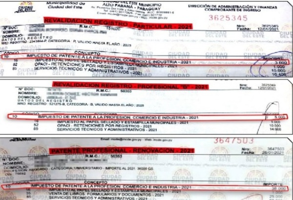 Se constata doble pago de impuestos y la Comuna de CDE se expone a demandas