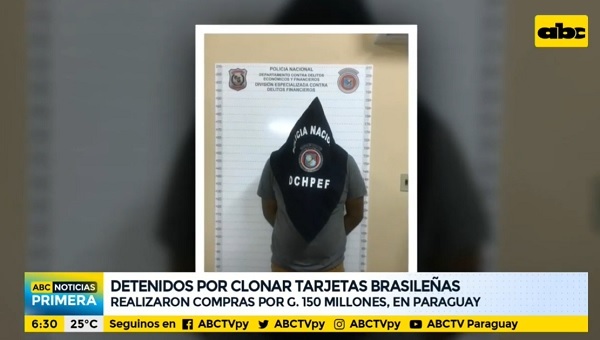 Clonadores caen luego de comprar bebidas alcohólicas por G. 150 millones