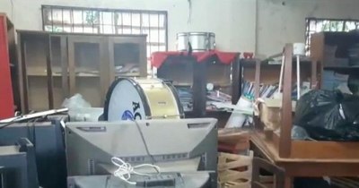 La Nación / Roban y destrozan escuela en CDE: “En total son 11 veces, dos este año”