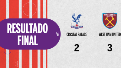 Con doblete de Tomás Soucek, West Ham United derrotó a Crystal Palace