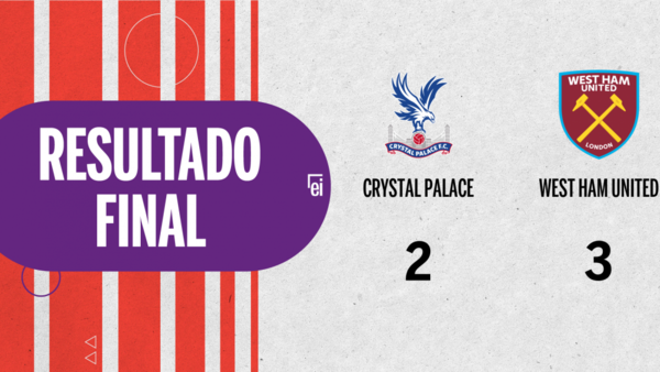 Con doblete de Tomás Soucek, West Ham United derrotó a Crystal Palace