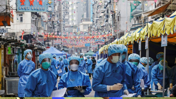 Hong Kong promulgó un segundo bloqueo para las pruebas de Covid