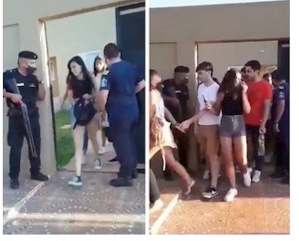 Crónica / Mediante video de farra clandé, pilló a su novia