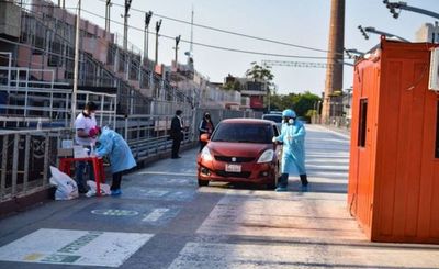 Desalojan puesto de “auto hisopado” en Encarnación - Nacionales - ABC Color
