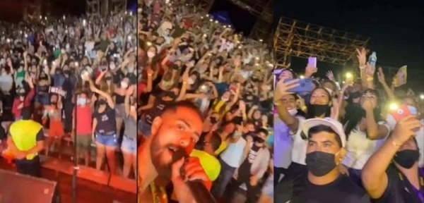 Médico reporta contagios de Covid tras concierto en San Bernardino - Noticiero Paraguay