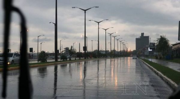 Lluvias intensas con ocasionales tormentas eléctricas