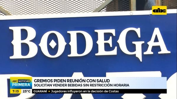 Bodegueros solicitan vender bebidas alcohólicas sin restricción horaria - ABC Noticias - ABC Color