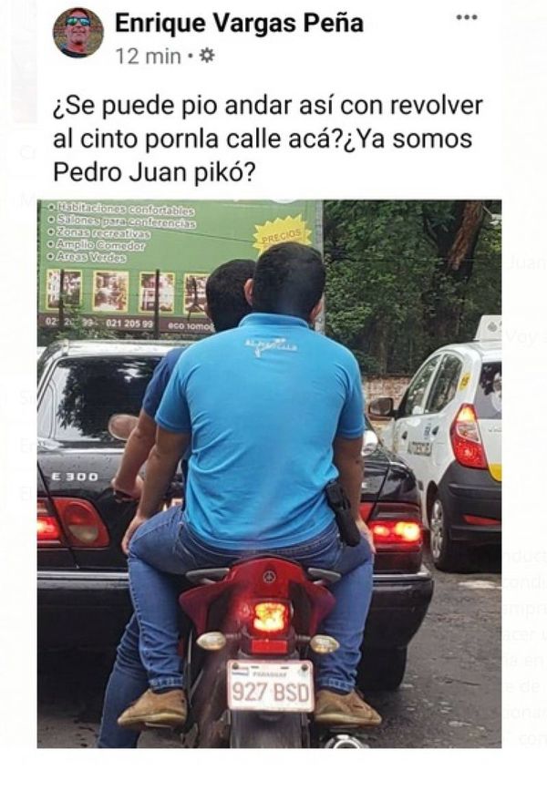 Polémico conductor radial y televisivo capitalino se burla de Pedro Juan Caballero