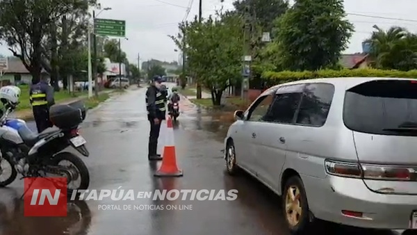 IMPLEMENTAN PLAN DE SENTIDO ÚNICO EN ACCESO DE SAN ISIDRO