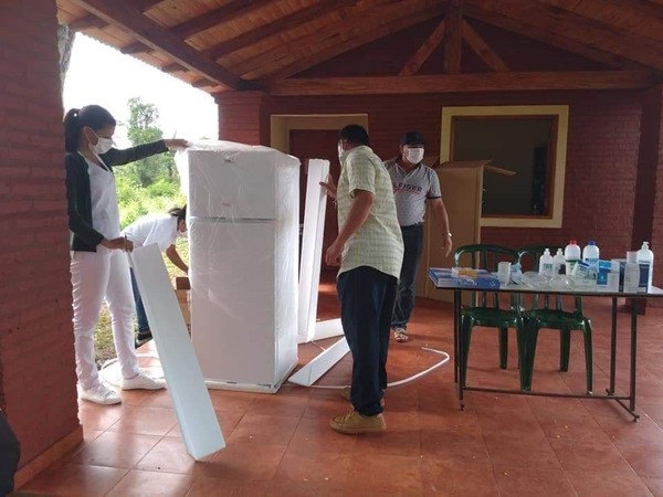 INAUGURAN PUESTOS DE SALUD EN ZONAS RURALES DE SAN COSME Y DAMIÁN