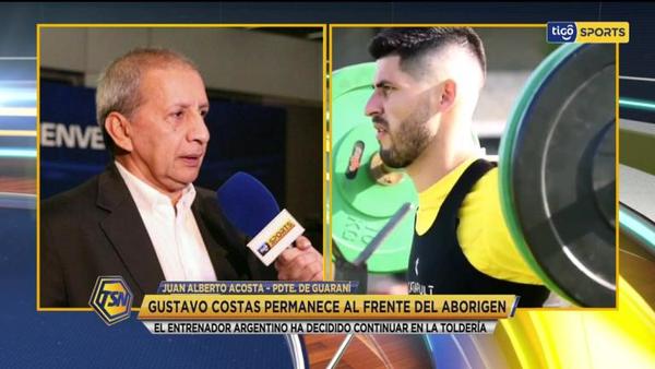 Juan Alberto Acosta confirma refuerzos para Guaraní