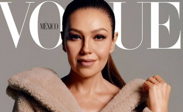 HOY / Thalía, incombustible, cumple con su sueño de protagonizar portada de Vogue