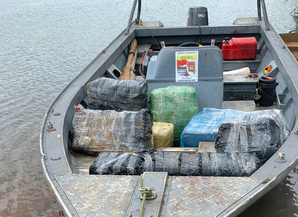 Mercaderías argentinas de contrabando son incautadas a orillas del rio Paraná