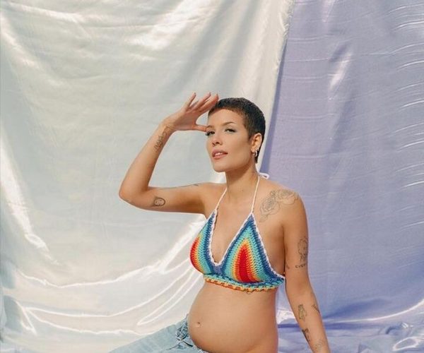 ¡Halsey está embarazada!