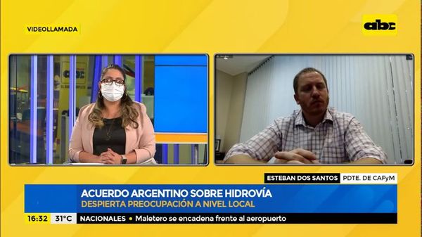 Acuerdo argentino sobre hidrovía despierta preocupación a nivel local - Factor Clave - ABC Color