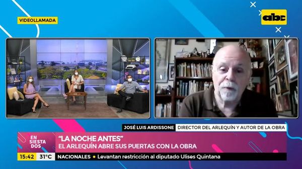 El Arlequín abre sus puertas con la obra “La noche antes” - funciones el viernes, sábado y domingo - Ensiestados - ABC Color