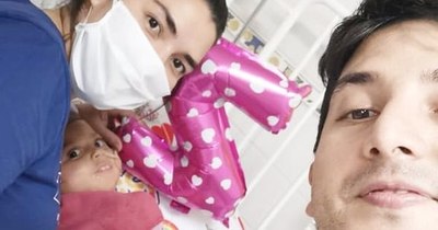 La Nación / “Que la fe y el amor nunca acaben”: Bianca y sus padres volvieron a casa tras el día Z