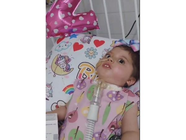 Con éxito, Bianca recibió el fármaco para frenar atrofia muscular espinal