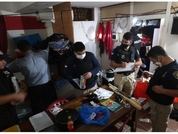 Abortan posible plan de fuga de la cárcel de Emboscada