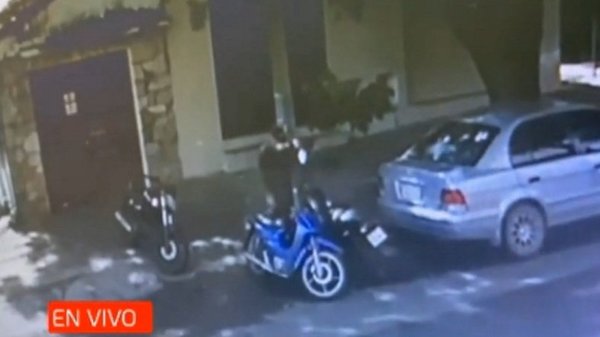 Le robaron la moto frente a su trabajo de Asunción | Noticias Paraguay