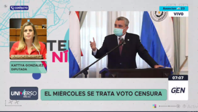 HOY / Diputada Kattya González, sobre el caso Juan Ernesto Villamayor