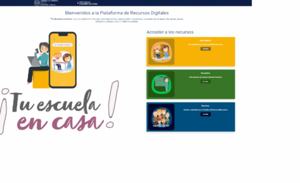 Habilitan plataformas para inscripción a clases presenciales